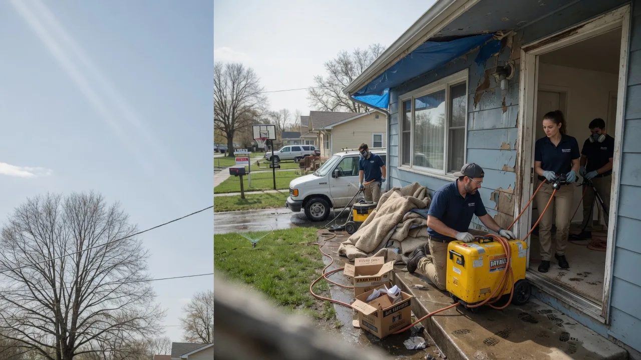 Basement Flood Cleanup in Koeltztown, MO near me